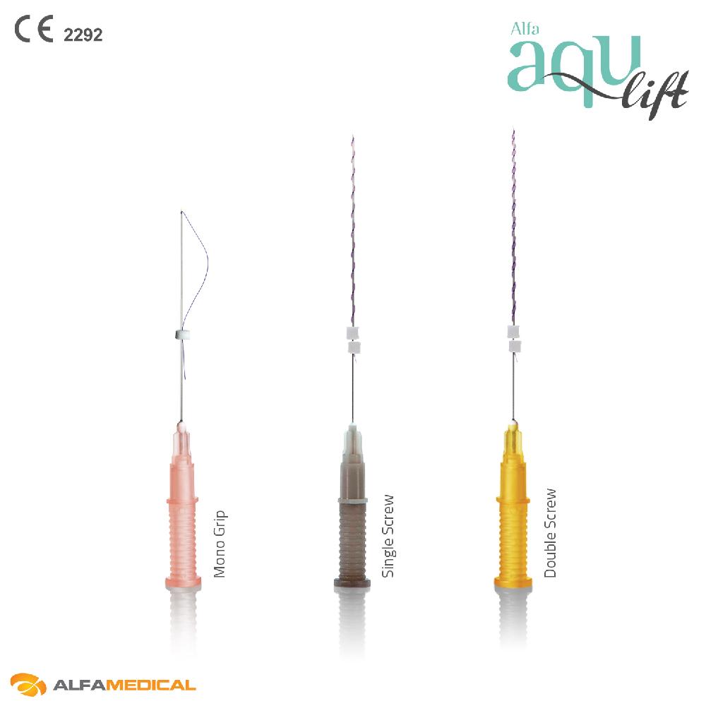 Sterile Polydioxanone Suture with Needle (PDO) and Poly-L-Lactic Acid Suture with Needle (PLLA)