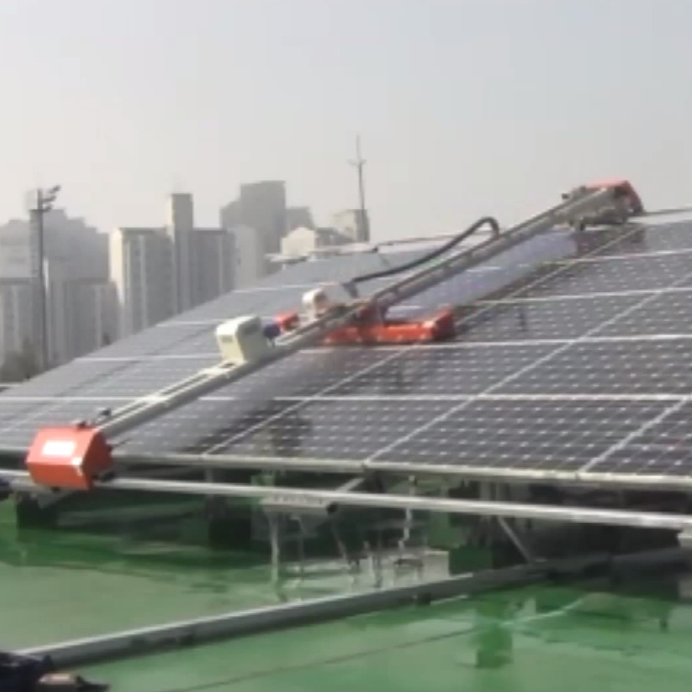 Automated  Solar Panel Cleaning  System