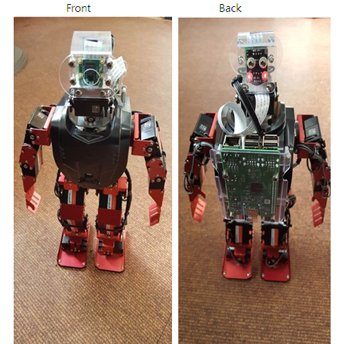 Humanoid robot training system