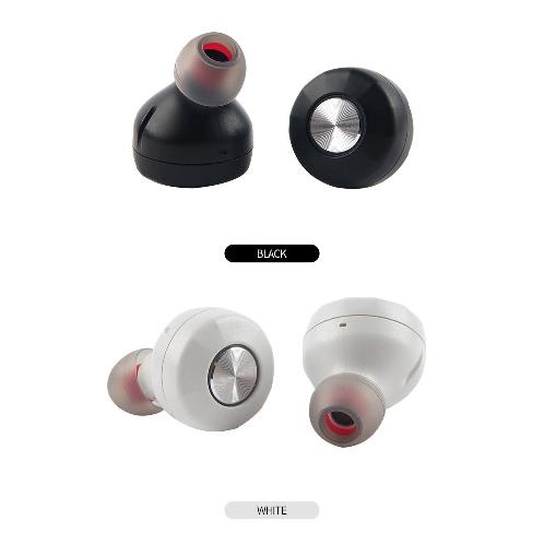 Wireless Bluetooth earphone consisted of “L” and “R”; Charging on separate charging cradle | 