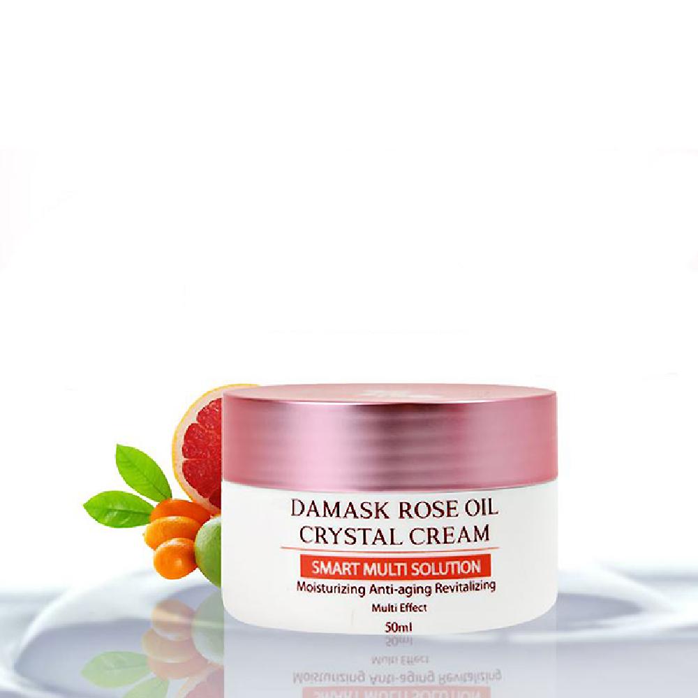 Damask Rose Oil Crystal Cream