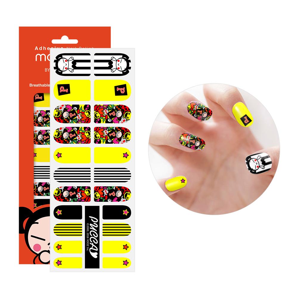 Mango10 Adhesive Nail Polish by PUCCA Stickers Art Design
