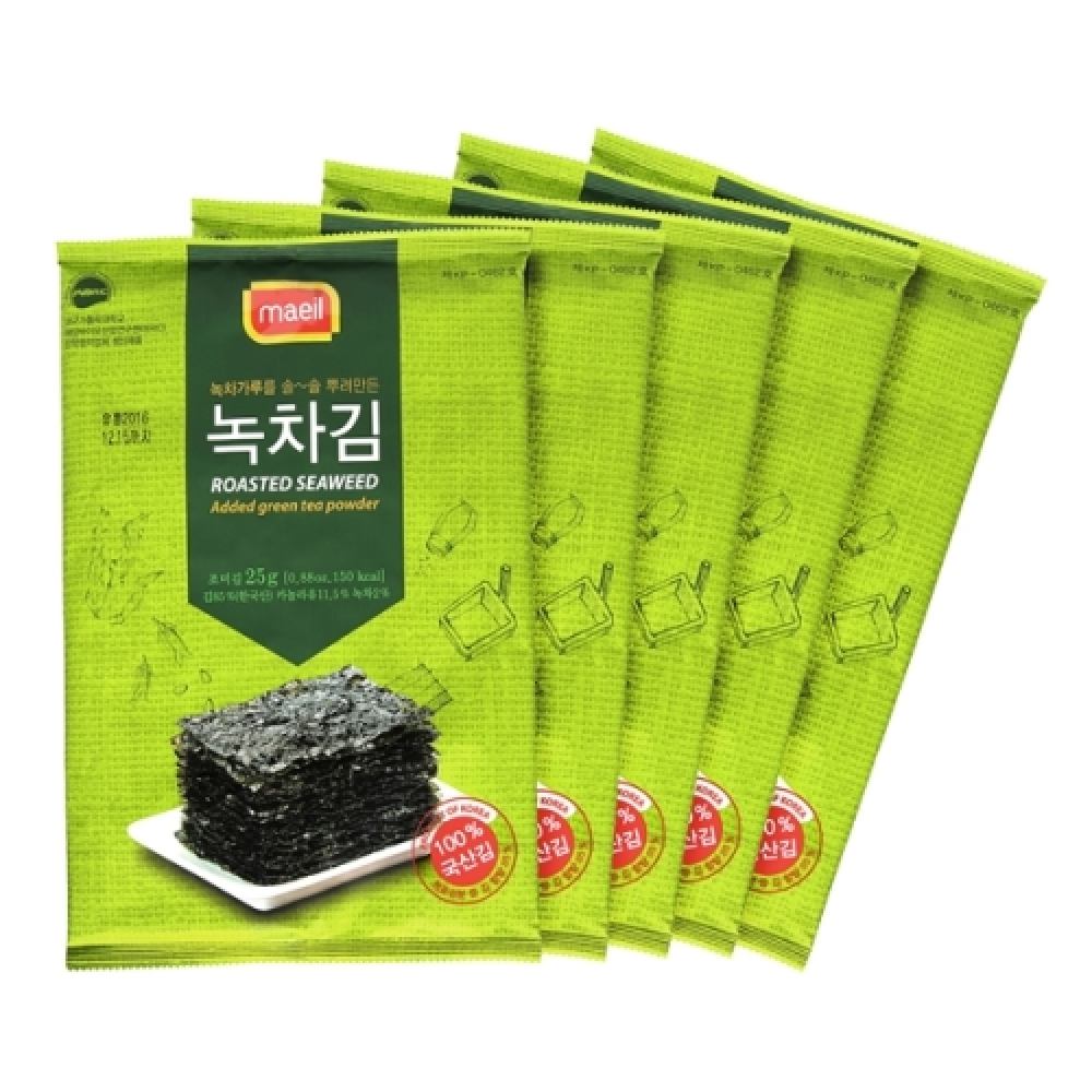 Roasted Seaweed Added Green tea Powder