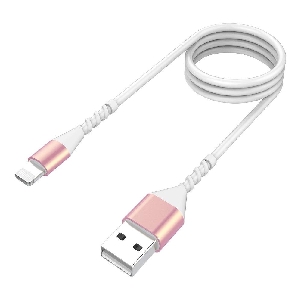 EARMAC Protect Lightning Cable (feat. Screw) for Apple Devices 8pin iPhone Black/Metalgray