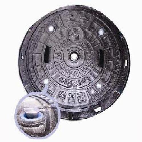 Gas Pressure-discharging Manhole Cover