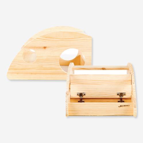 HANASAN Pet step-Moon with eco-friendly is easily assembled as only three steps need to be connected