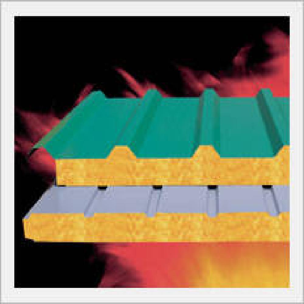 Gold Glasswool Panel