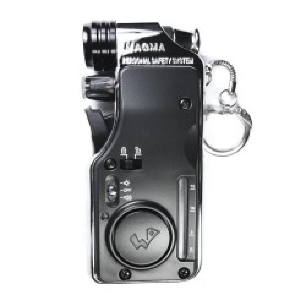 WORLDHUMANTEC MAGMA Multi-fucntional Portable Self-defense Security Pepper Spray with Light and Alar