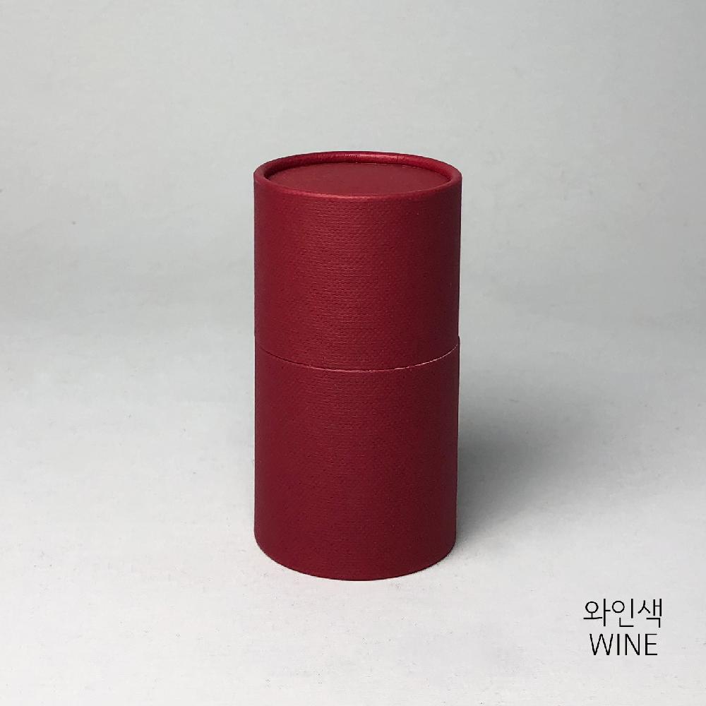Paper tube 47-S(Wine)_Cosmetic Oil Fragrance Packing Box Cylinder Gift Box Wrapping Supplies