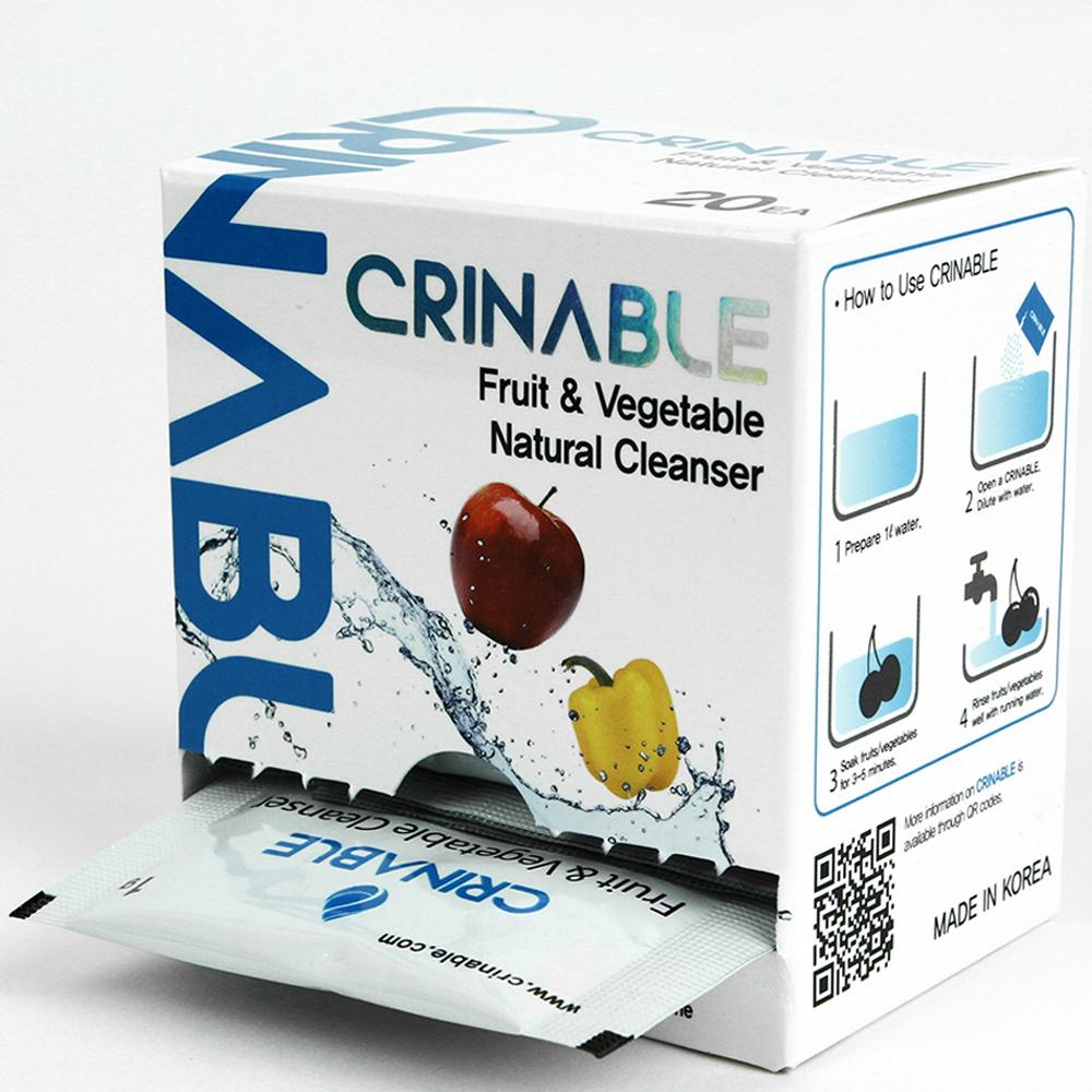 Crinable fruit and vegetable natural cleanser with 99% sterilization excellent at removing bacteria