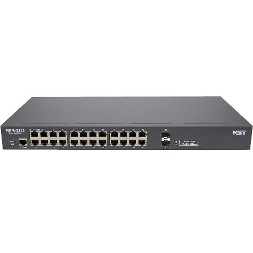 NHM-2126 designed for use in harsh environments and to build reliable and secure network