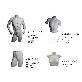 detail image2 TORSO Mannequin Collections (Basic - white, black, beige, grey. or designated color)