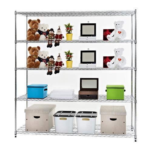 Metal rack 5-layer storage shelves IS-18261180 5S