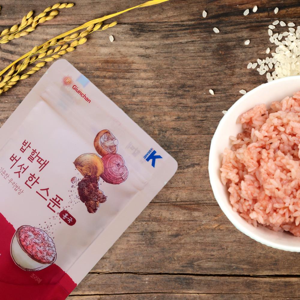 Giunchan mycelium powder for red rice cooking