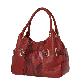 full image cowhide patternpoint shoulder bag
