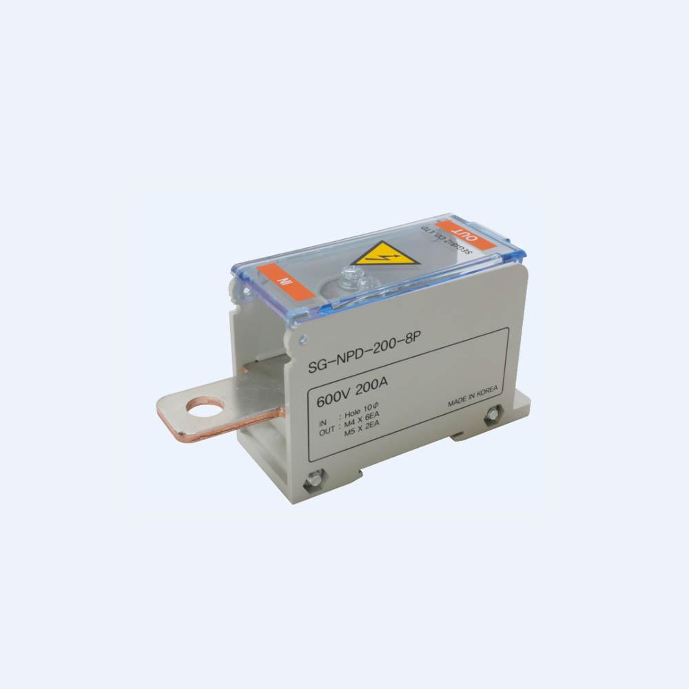 Power distribution terminal block