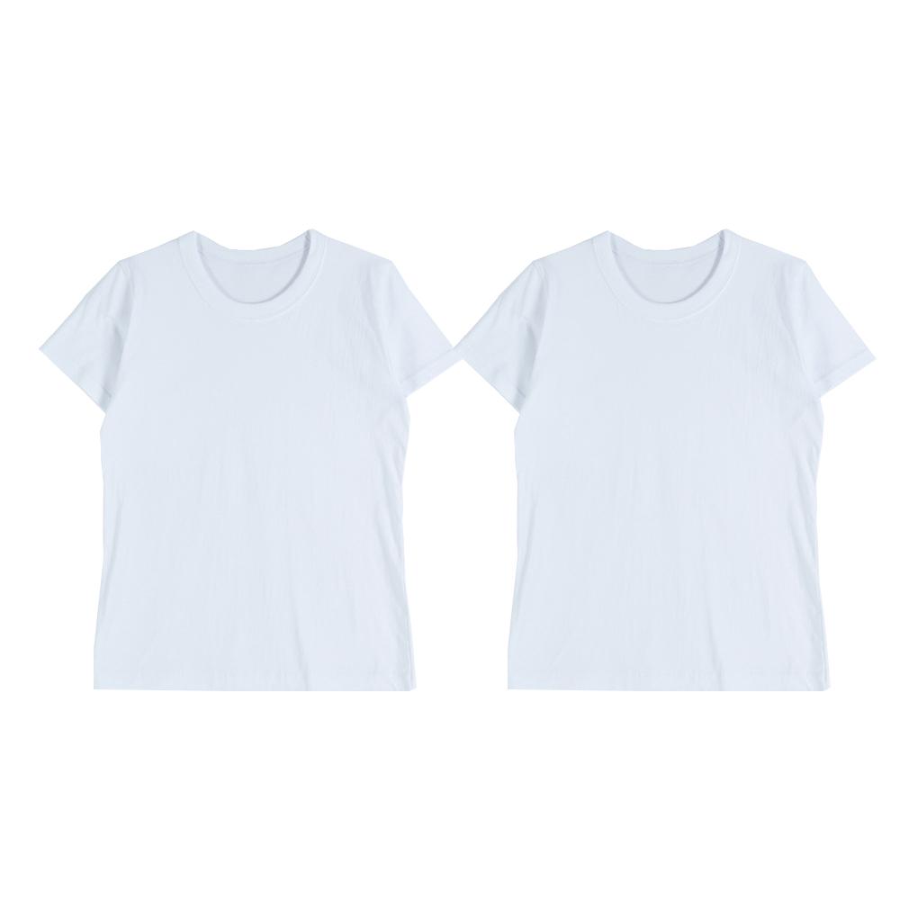 white T-shirts