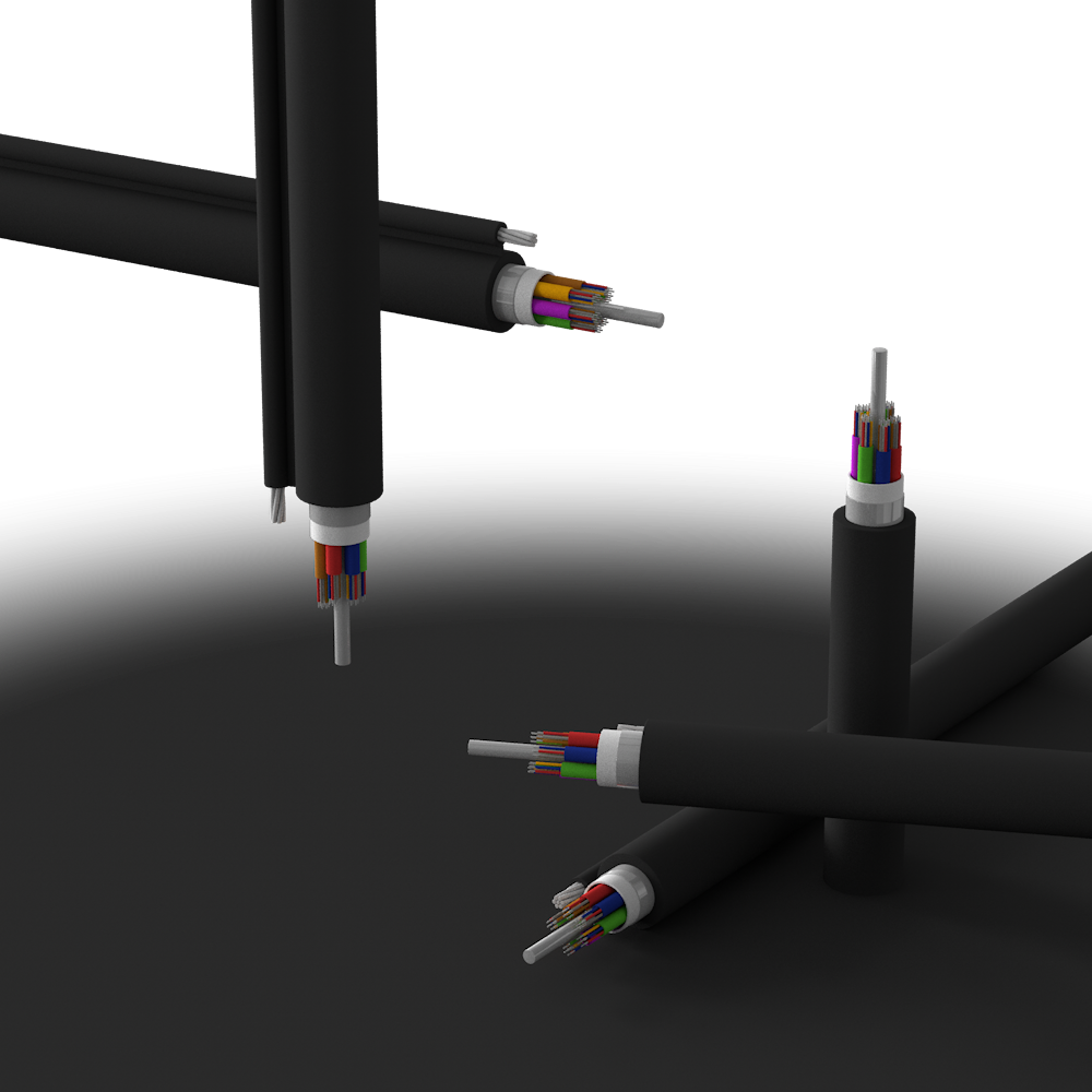 Loose Tube Flat Drop Cable