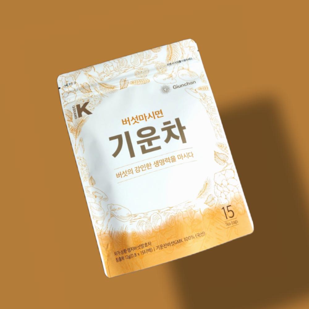 Giunchan Tea : Mushroom fermented Tea