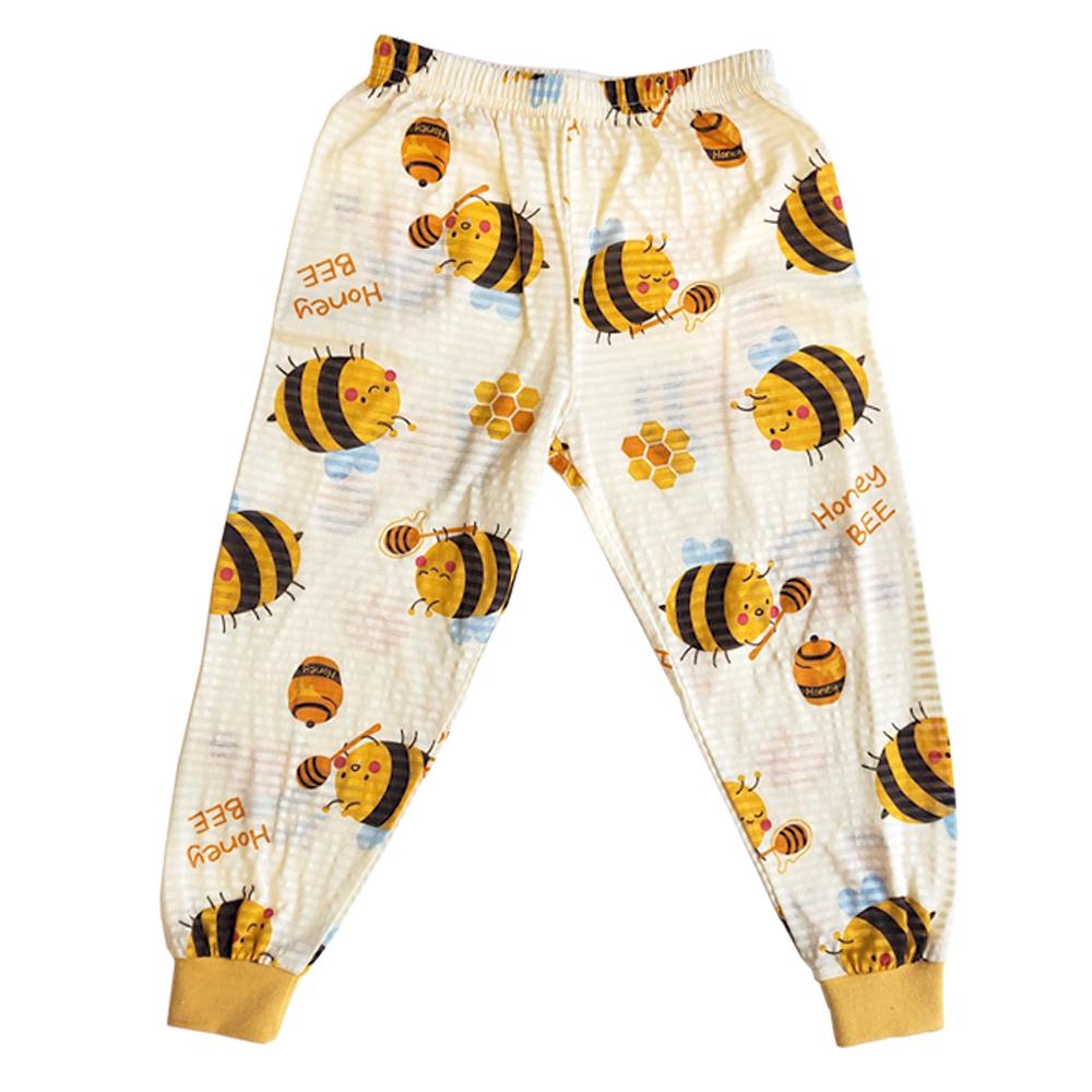 Honey Bee; 21SS kids Organic Long-Sleeves Jacquard