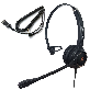 full image IPD IPH-250 Single Ear Noise canceling Headset with 2.5mm jack for Cisco SPA, Polycom, Grandstream,