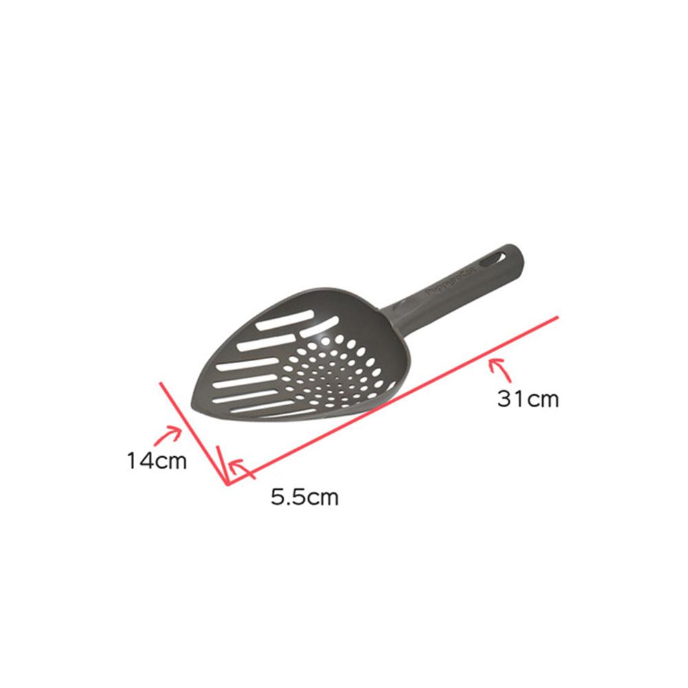 JMA&H Inc. Puppy rocket cat toilet sand shovel for time-saving, cinvenient, light and loose (red)