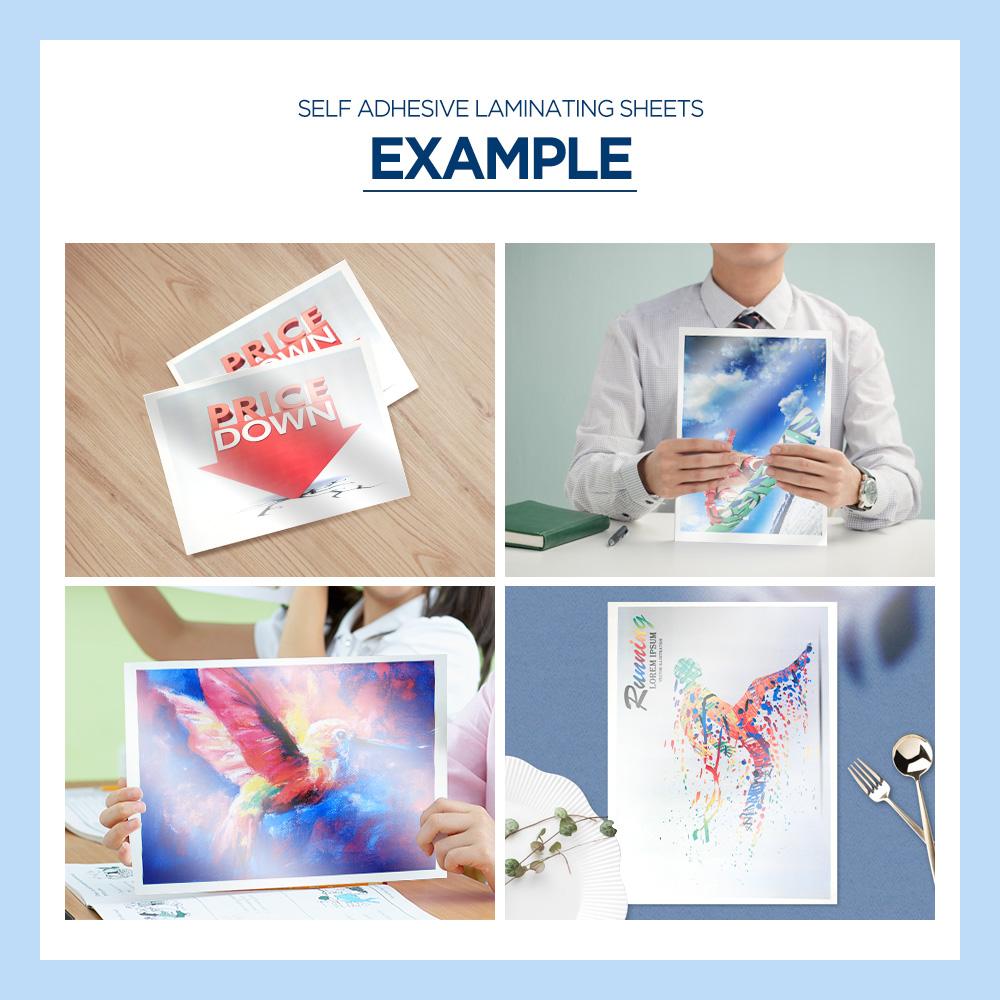 HASHI self laminating 20 sheets (8.5 x 11 Inch)