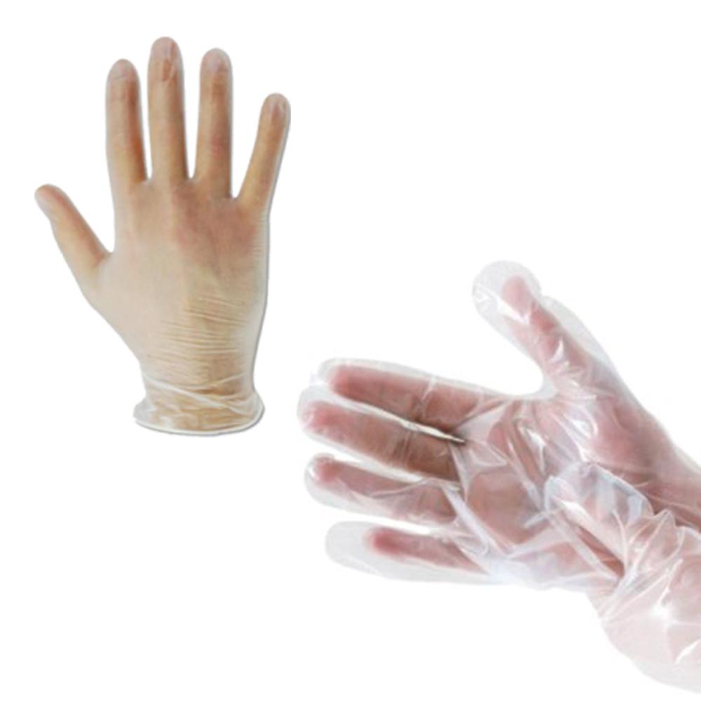Disposable Gloves (Nitrile, Latex, PVC,CPE, TPE)
