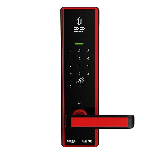 Smart Digital Door Lock BABA-8200 (3-way) 7 Colors Keypad Keyless Entry Code