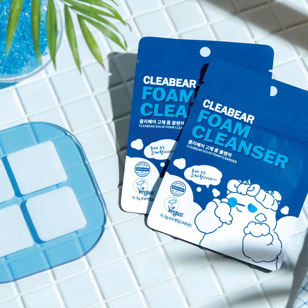 CLEABEAR SOLID FOAM CLEANSER