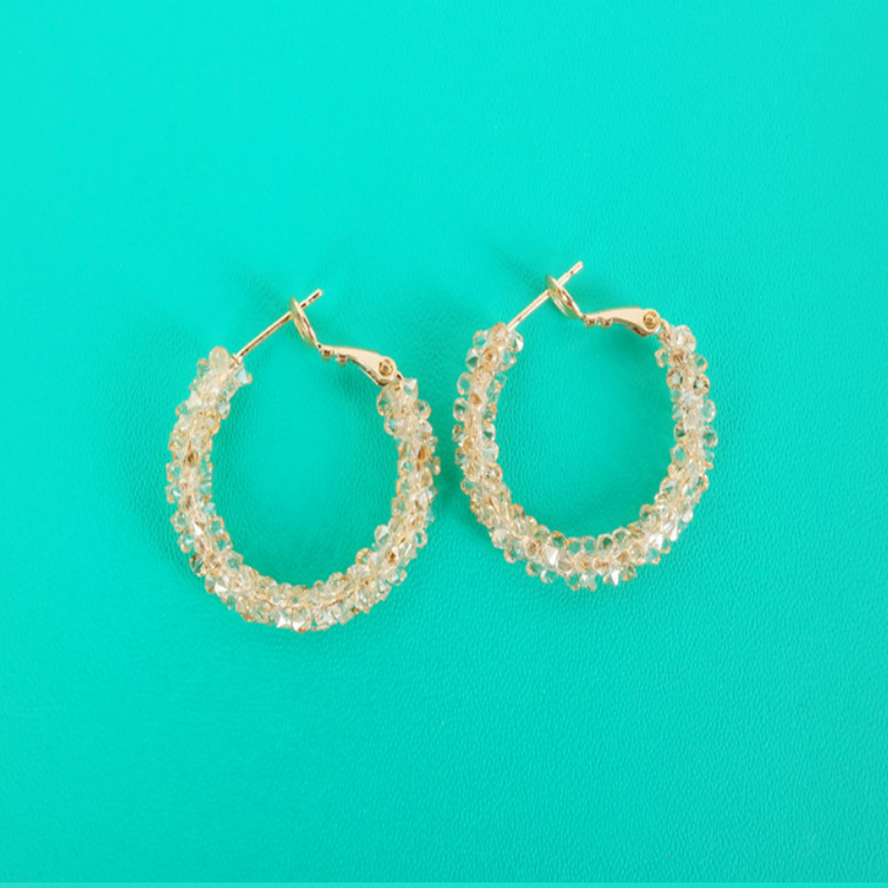 [JUANAYOON] Premium One-touch ring earrings