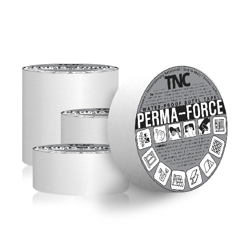 Butyl waterproof tape 7.5cm - silver