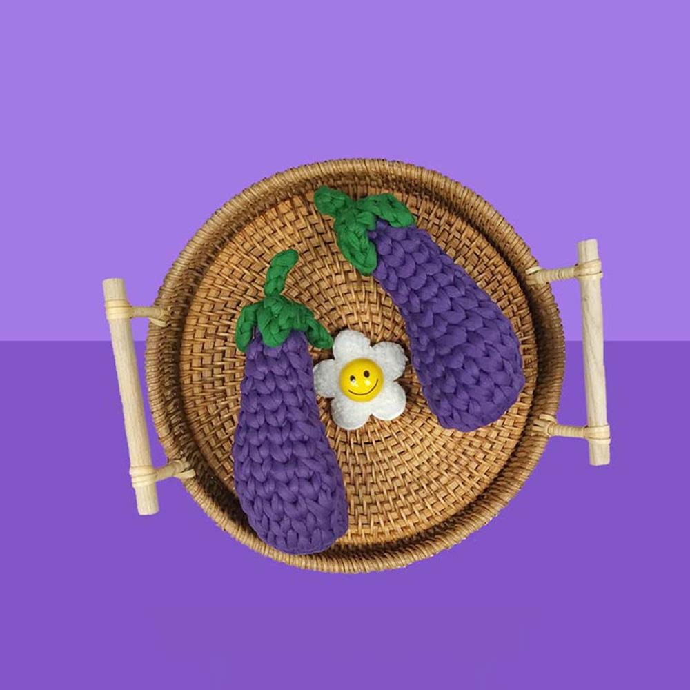 Eggplant Catch Toy