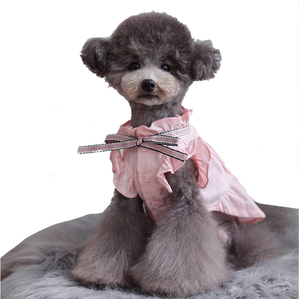 Tint Frill blouses (Pink / XL size)