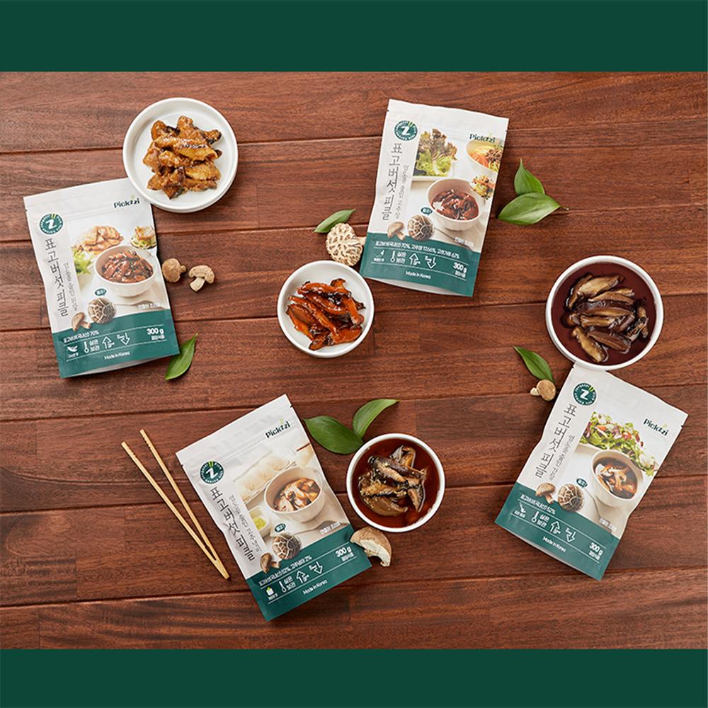Pickzzi mushroom pickle Gochujang 130g