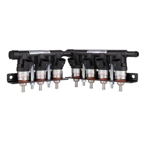 3cyl, 4cyl LPG CNG HANA 2001 Natural Gas Rail Injector