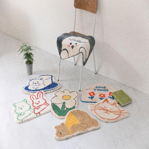 Dailylike Bath Rug | Cute Bath Mat, Non Slip Bath Rug, Bath mat