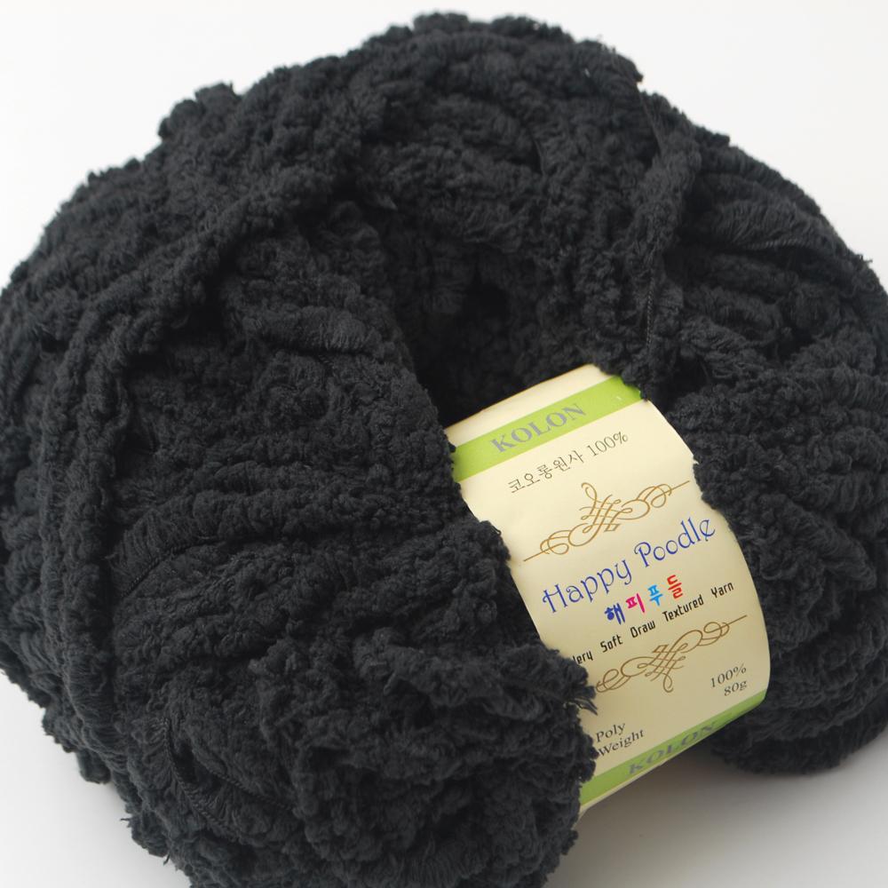 [Misoknit] Happy Poodle, Soft and Luxurious Knitting Yarn Set, Various Color, Easy Care Knit Yarn