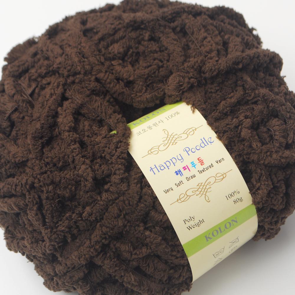 [Misoknit] Happy Poodle, Soft and Luxurious Knitting Yarn Set, Various Color, Easy Care Knit Yarn