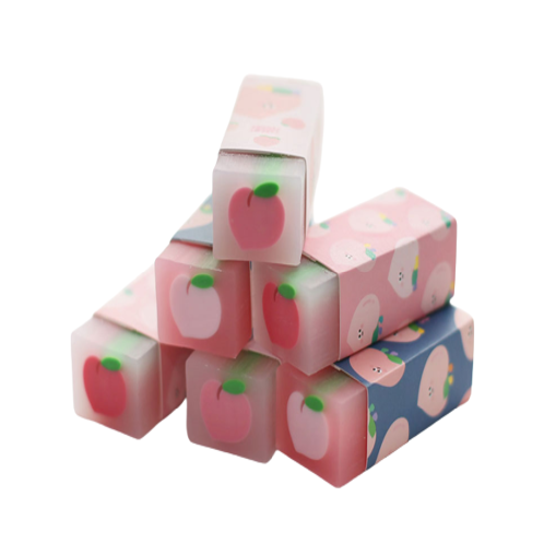 [Pinkfoot] Good quality peach eraser 36EA/1pack