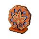 full image Korean Traditional Patterned Wooden Diffuser Holder / Lotus