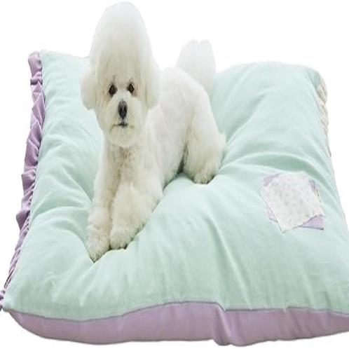 MOONGMING Pet Cushion for Summer/All Seasons, Safe Material, Comfortable Cushion for Dogs Puppies Ca