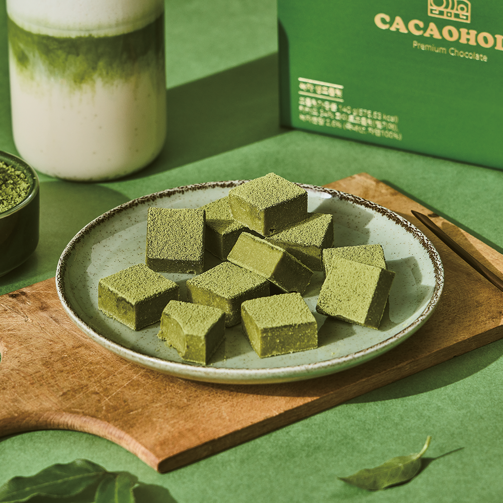 PAVE CHOCOLATE Green Tea Flavor