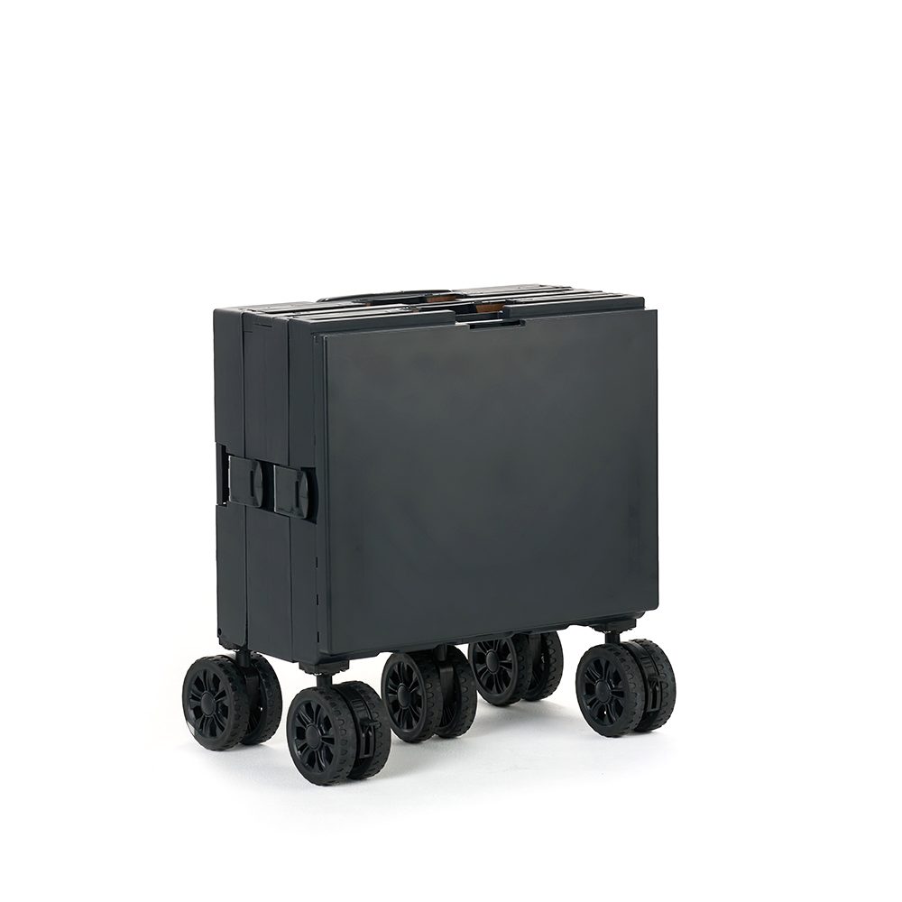 CODELIVING Camping Wagon, Camping Cart, Carrier, Cart with Platform included  A100