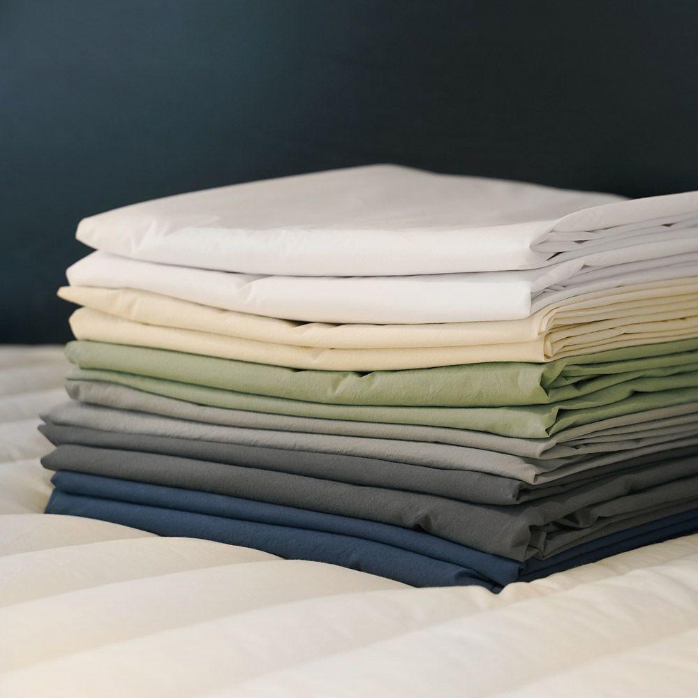 Around 60s Cotton Duvet Cover - White