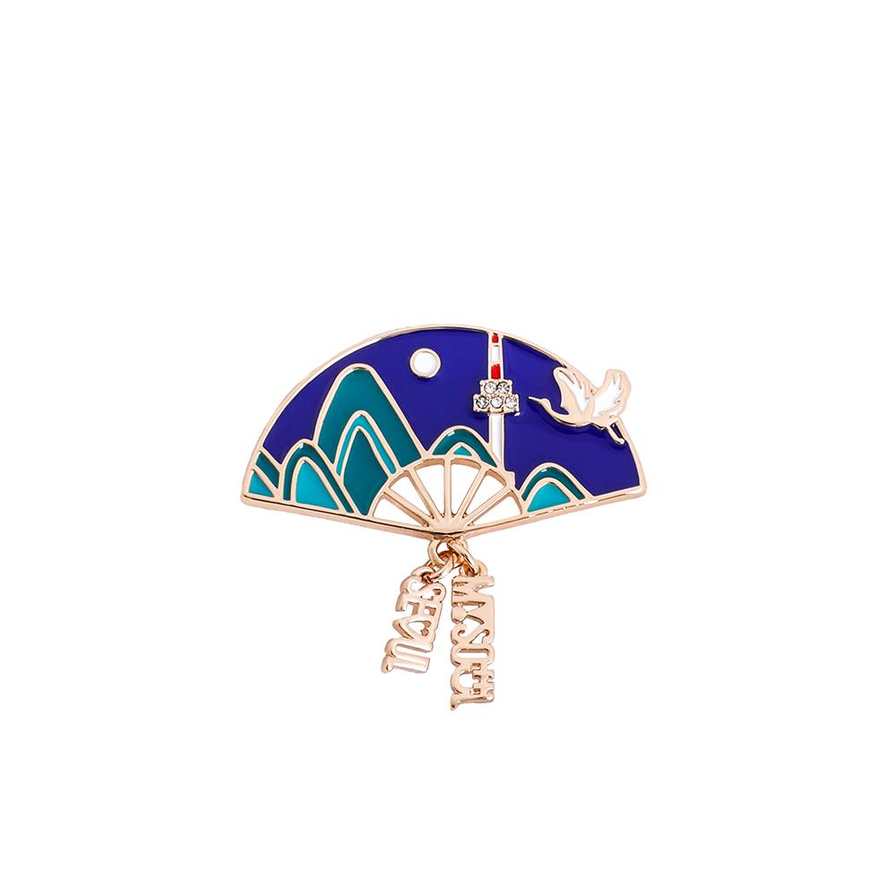 Seoul Tower Fan Magnetic