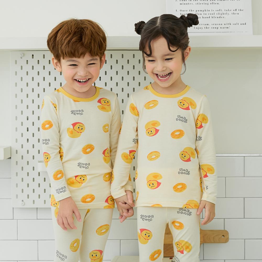 kids wear 40S 3/4 length modal <Donut duck>