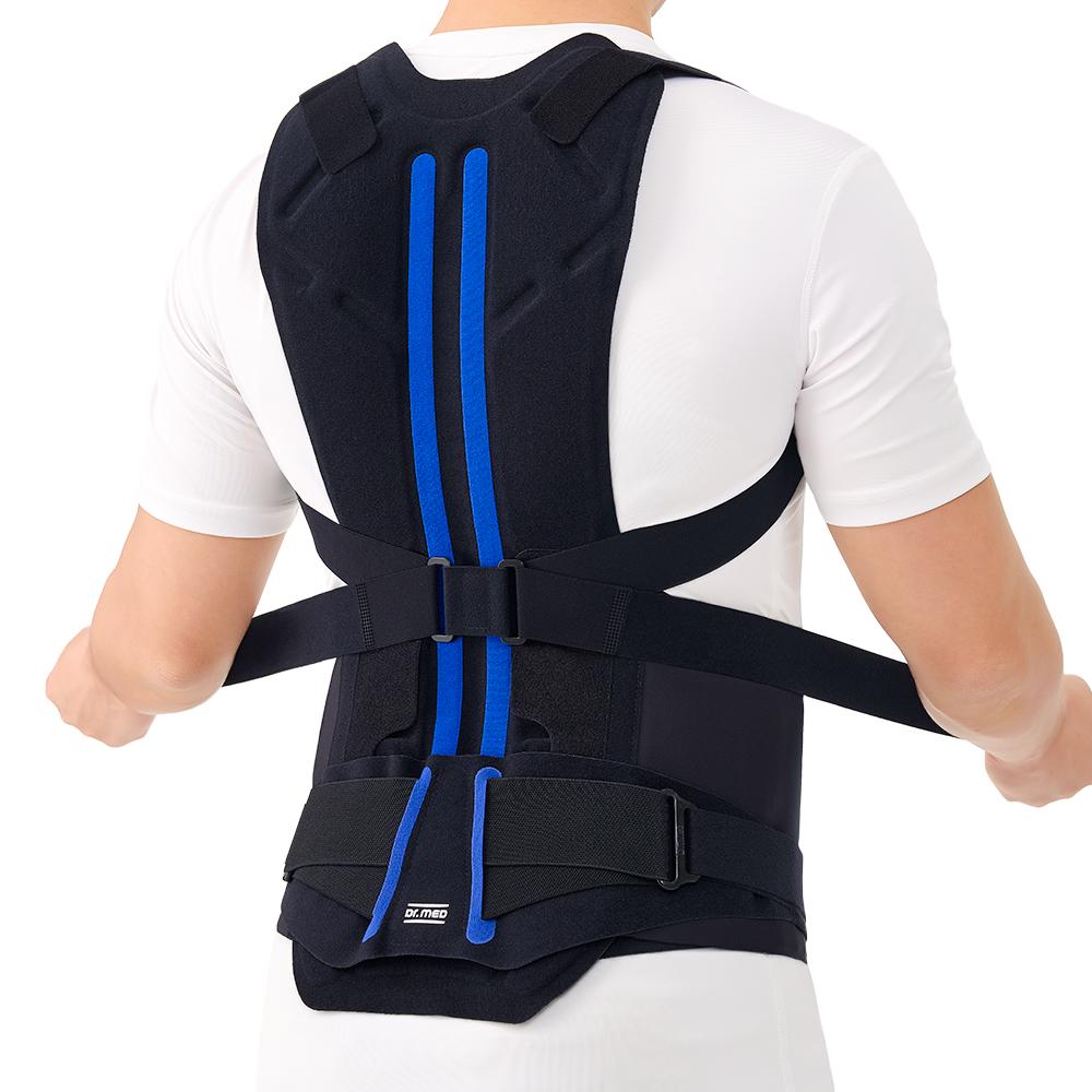 Elastic Dorso-Brace With Stays & Adjustable Compression