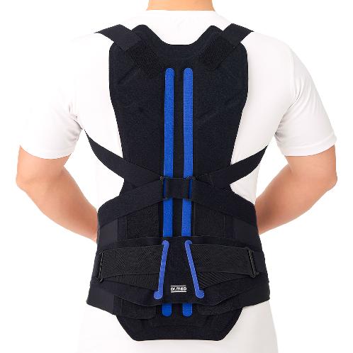 Elastic Dorso-Brace With Stays & Adjustable Compression