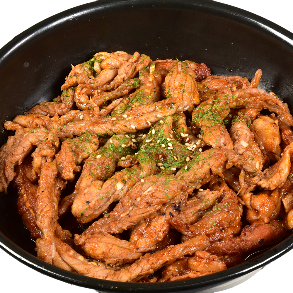 Grilled Spicy Chicken Neck, Premium Hot&Spicy Chicken Neck, Korean Hot & Spicy Boneless Chicken Neck